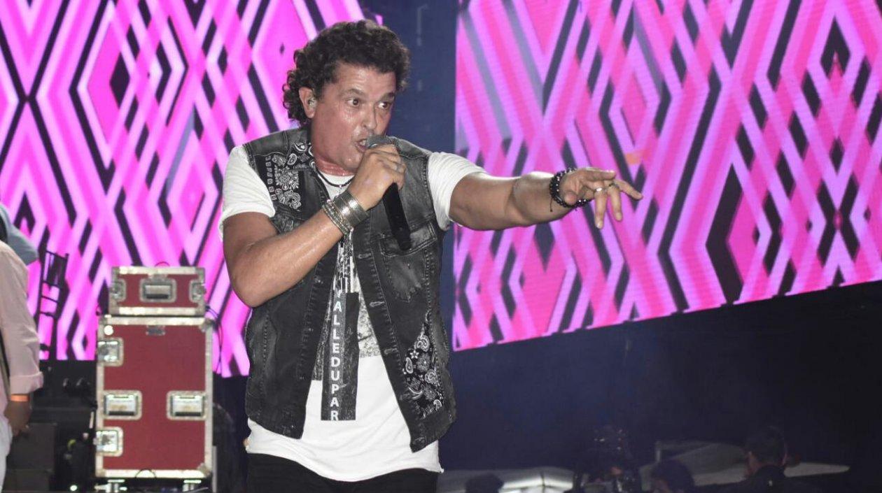 El cantante Carlos Vives.