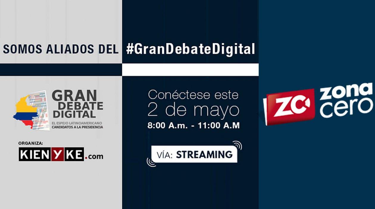 El evento cuenta con un grupo de medios aliados, entre ellos Zona Cero.com.