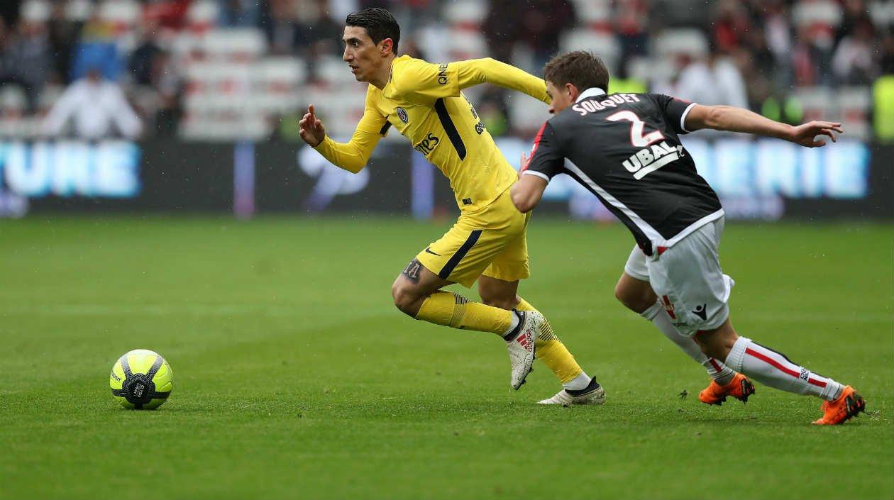 Ángel Di María, jugador argentino del PSG. 