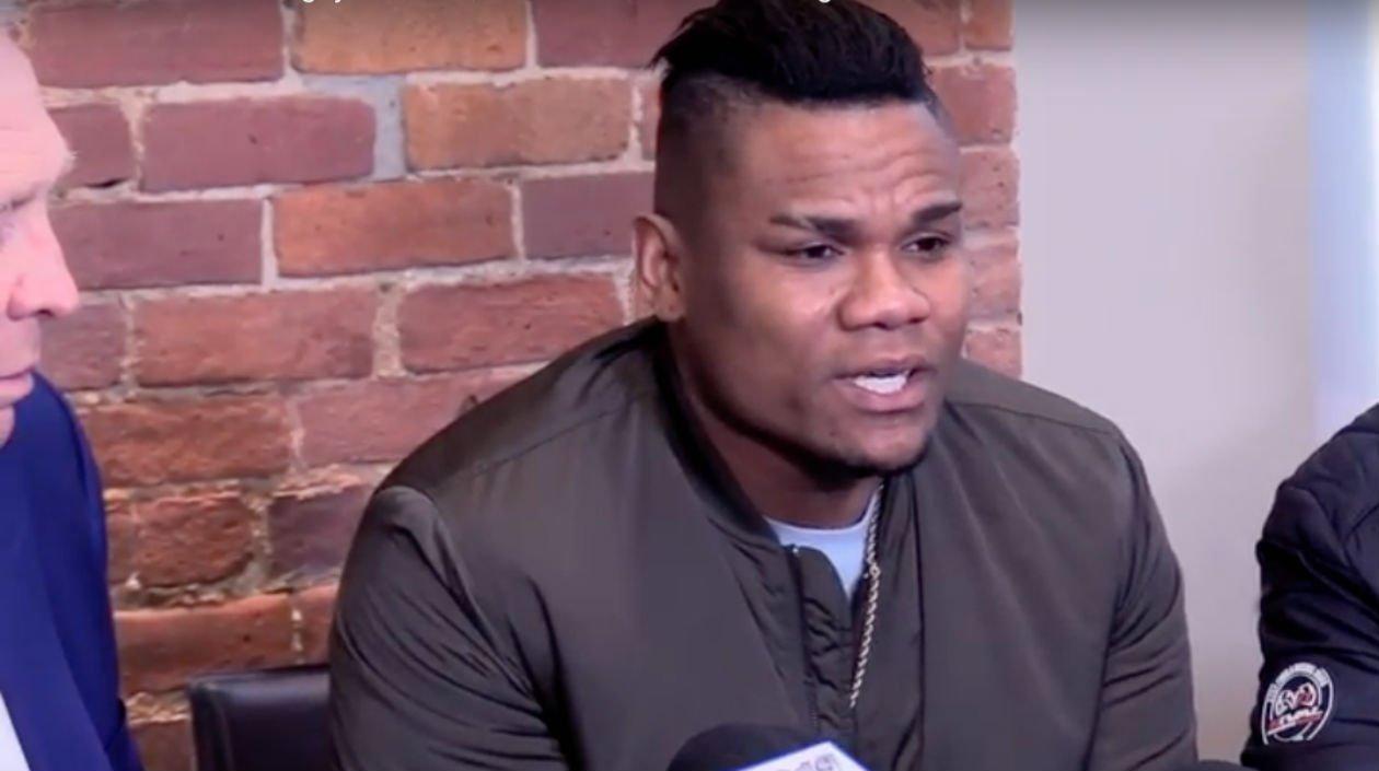 Eleider Álvarez, boxeador colombiano. 