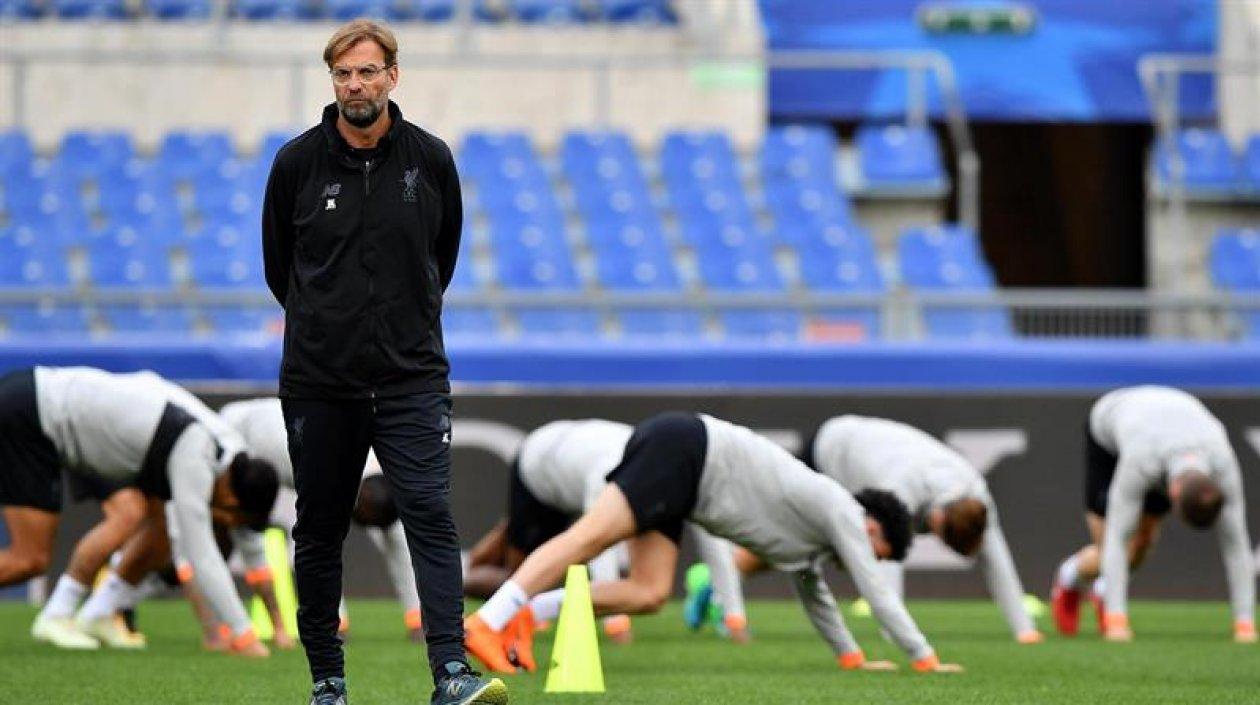 El técnico del Liverpool, el alemán Jurgen Klopp.
