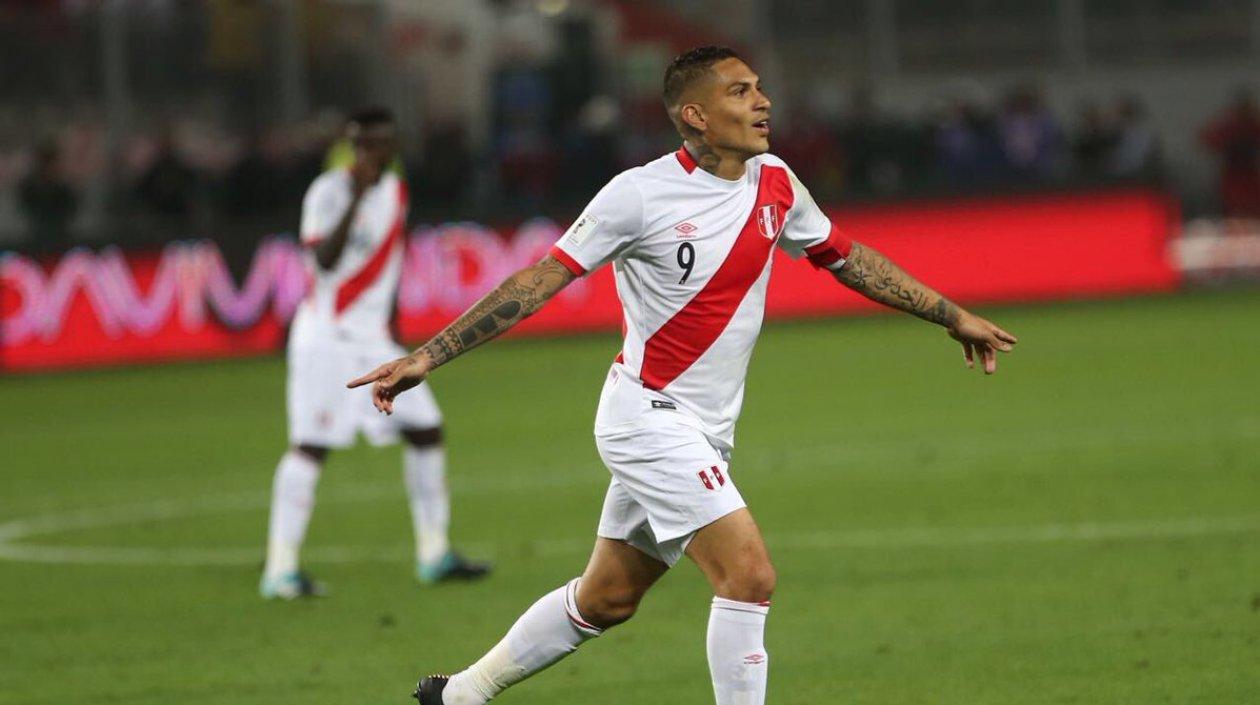 Paolo Guerrero, delantero peruano. 