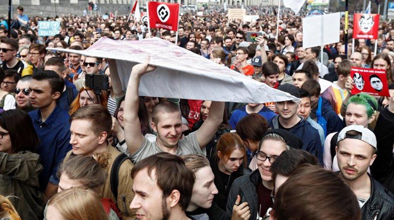 Es el segundo día de protesta consecutiva.