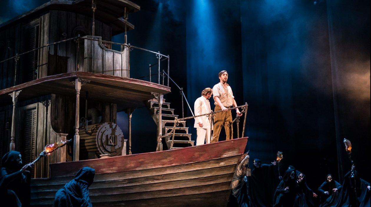 Imagen de la ópera "Florencia en el Amazonas".