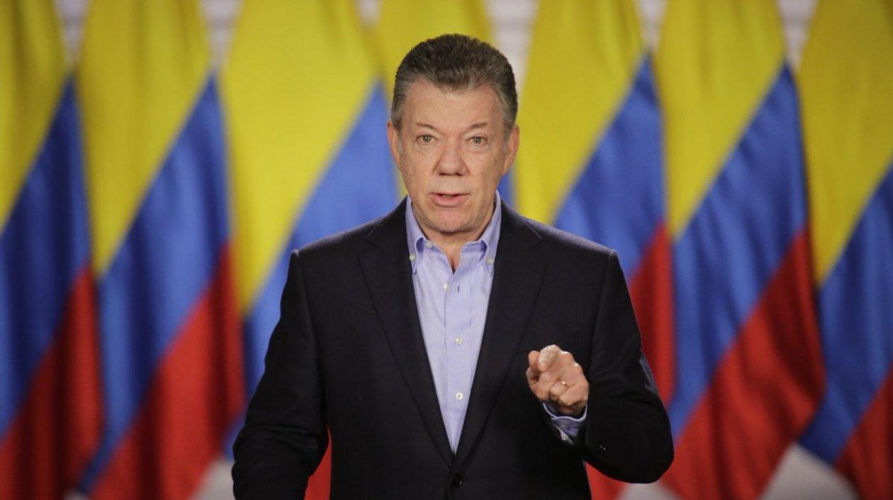 Juan Manuel Santos.