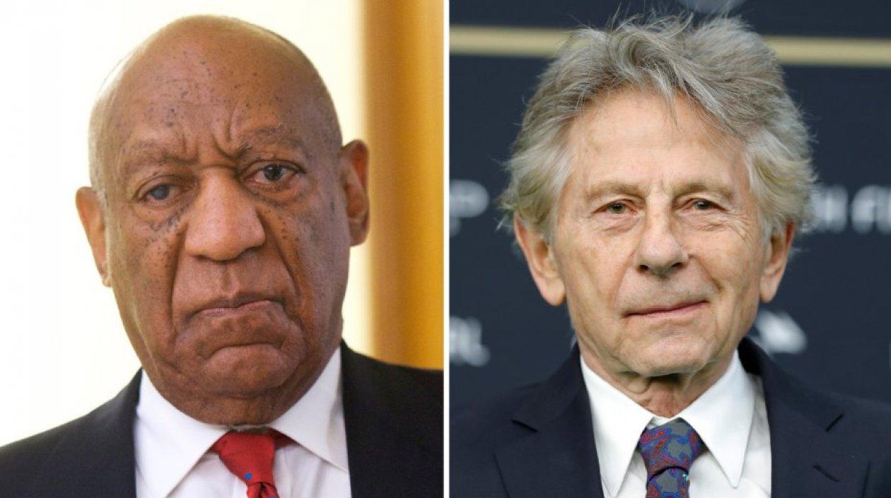 El actor Bill Cosby y el cineasta Roman Polansky.