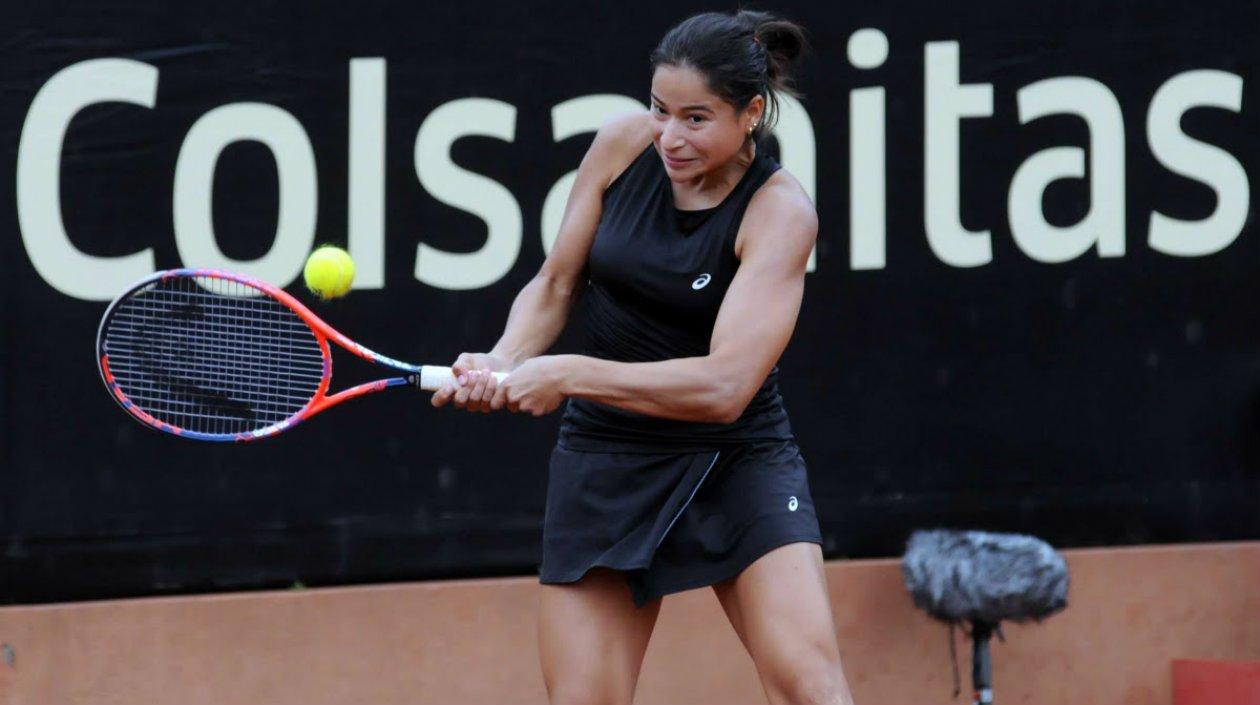 Mafe Herazo, tenista barranquillera. 