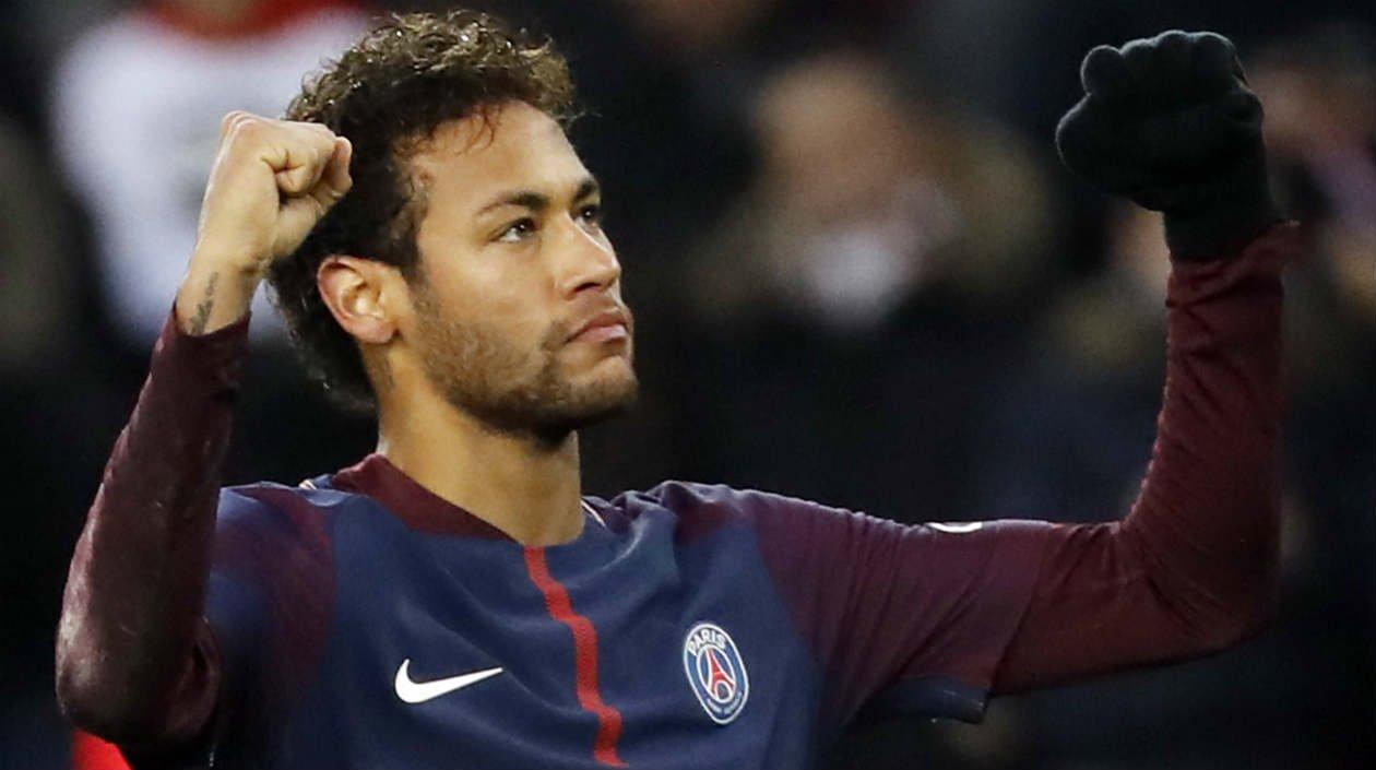 Neymar, delantero brasileño. 