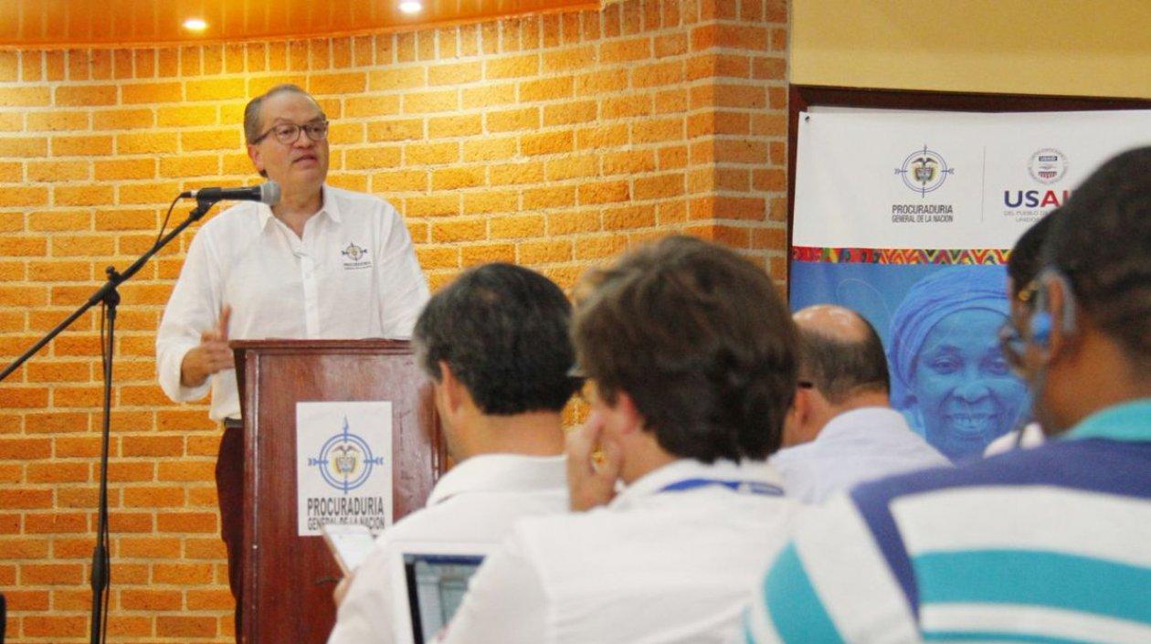 El Procurador General de la Nación, Fernando Carrillo.