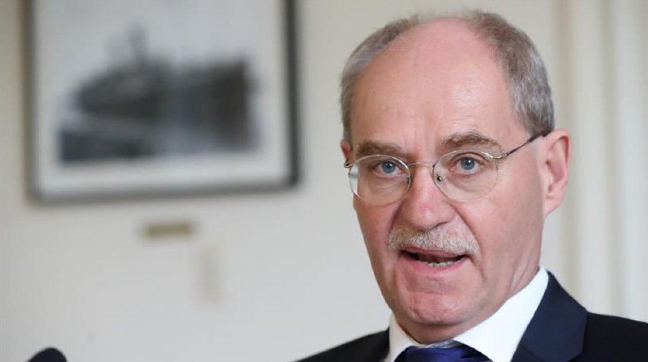 Embajador en Montevideo de la Unión Europea, Karl-Otto König.