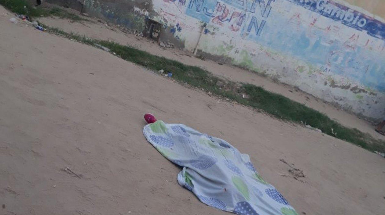 Lugar de los hechos donde fueron asesinadas las dos mujeres colombianas.