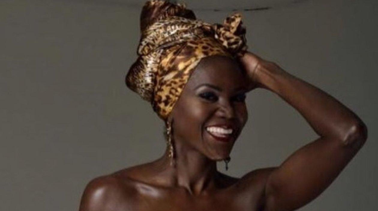 La actriz y modelo María Angélica Salgado.