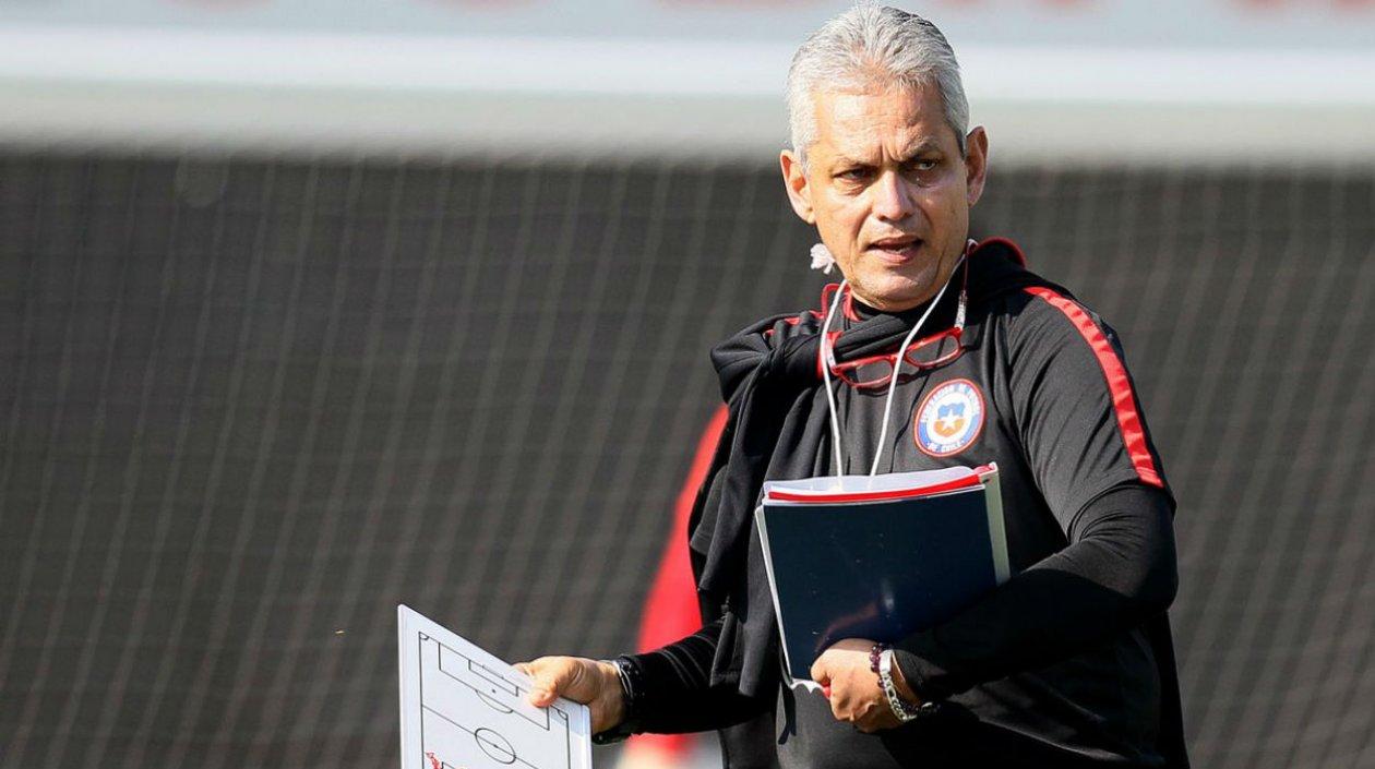 Reinaldo Rueda, técnico de Chile. 