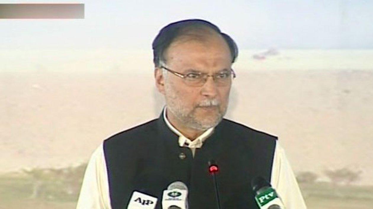 Ahsan Iqbal, ministro paquistaní herido.