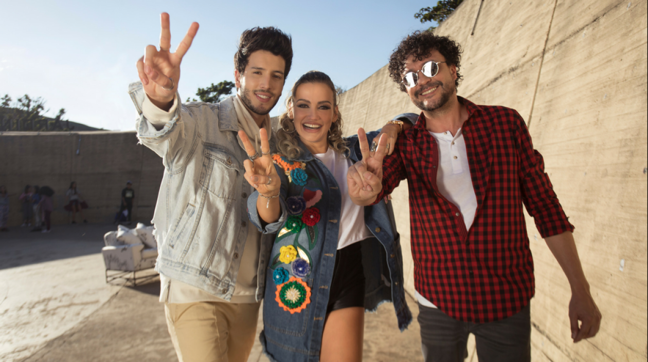 Sebastián Yatra, Fanny Lu, Andrés Cepeda.