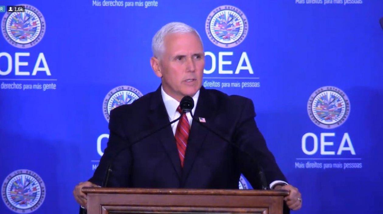 Mike Pence, vicepresidente de Estados Unidos.