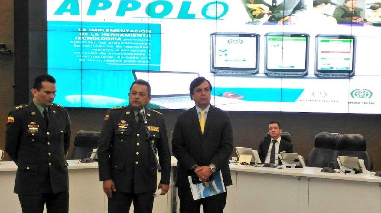 Convenio entre Registraduría y Policía permitirá identificación biométrica.