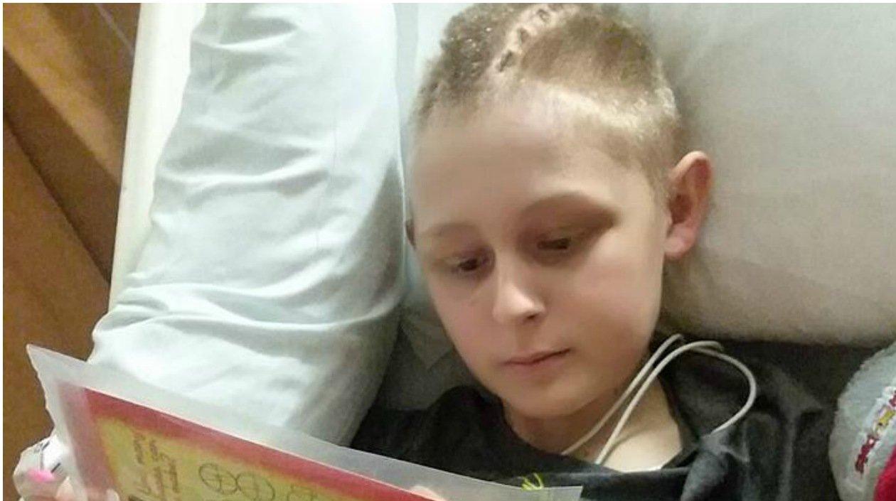 Trenton McKinley se recupera.