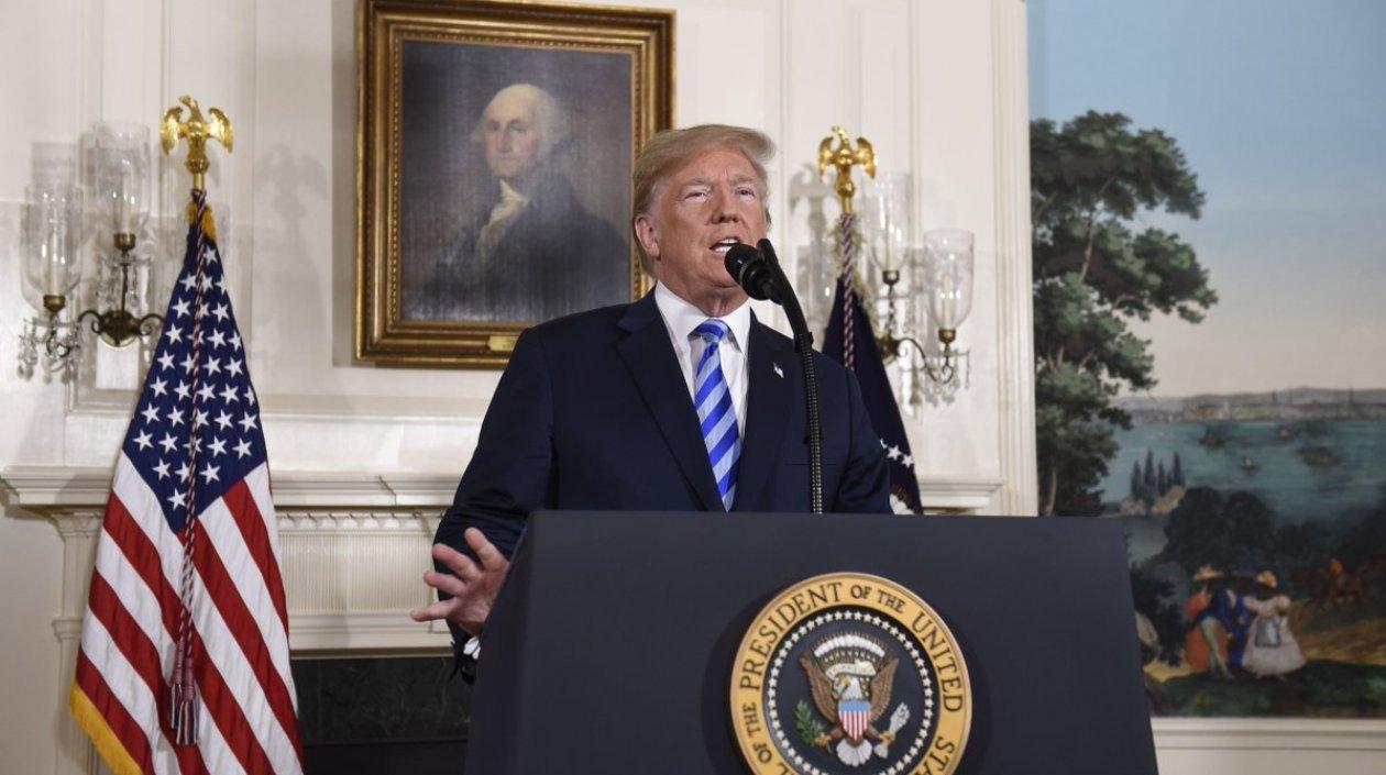 Donald Trump, presidente de Estados Unidos.