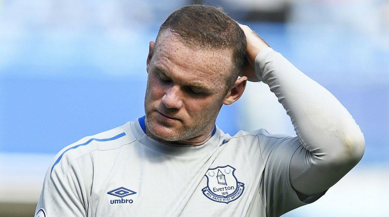 Wayne Rooney, delantero inglés. 