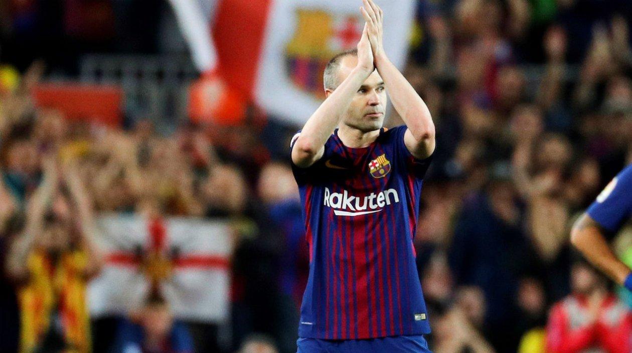 Andrés Iniesta, jugador español. 