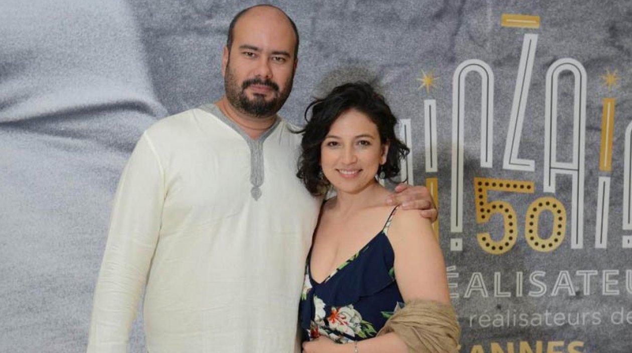 El cineasta Ciro Guerra y la productora Cristina Gallego.