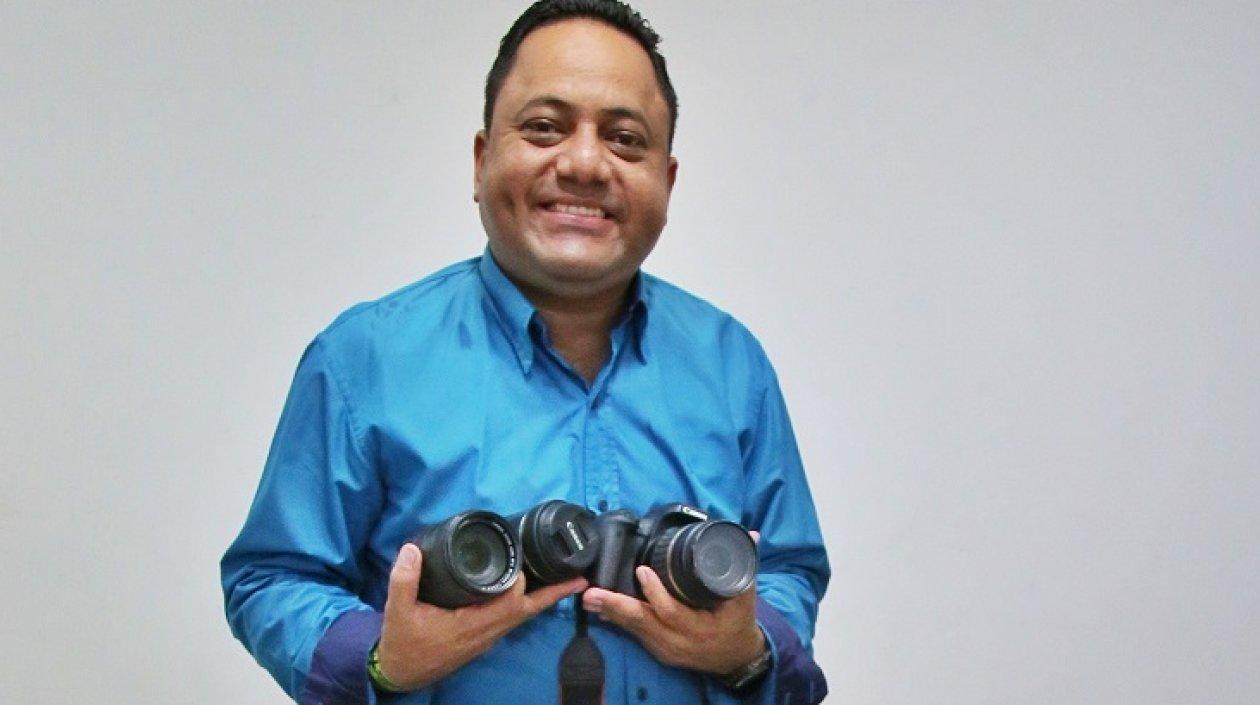 El fotógrafo Federico Díaz.