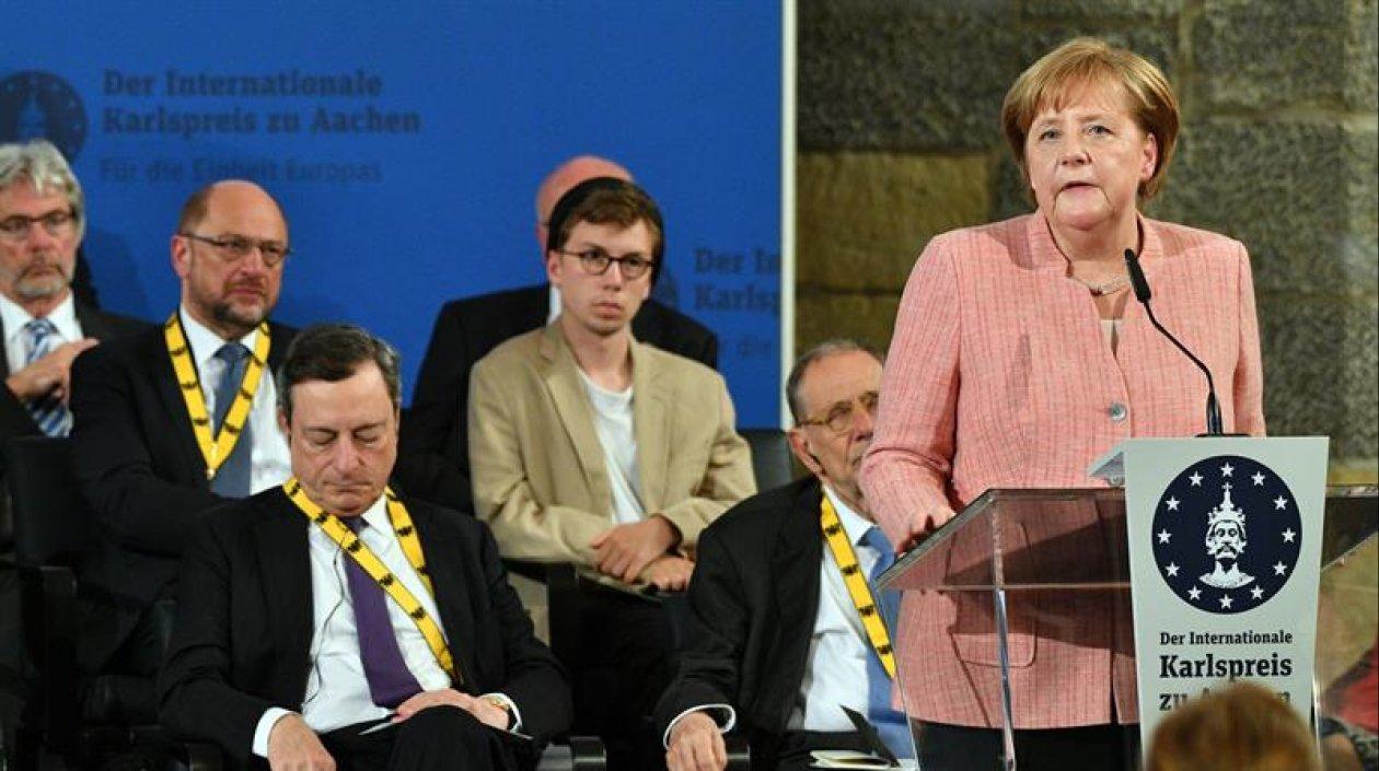 La canciller alemana, Angela Merkel