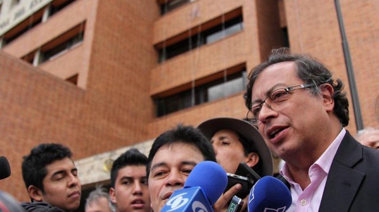 Gustavo Petro, candidato presidencial.