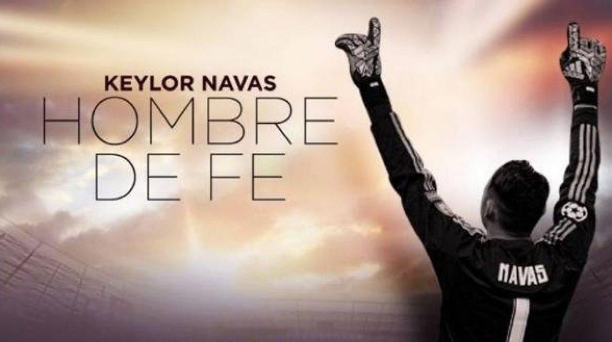 Portada de la película de Keylor Navas.