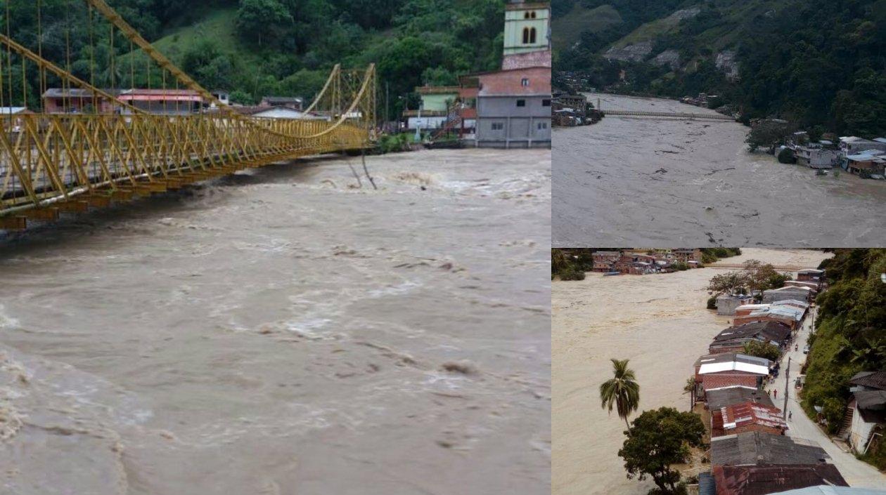 Imágenes de la emergencia.