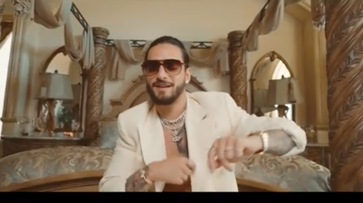 El cantante colombiano Maluma.