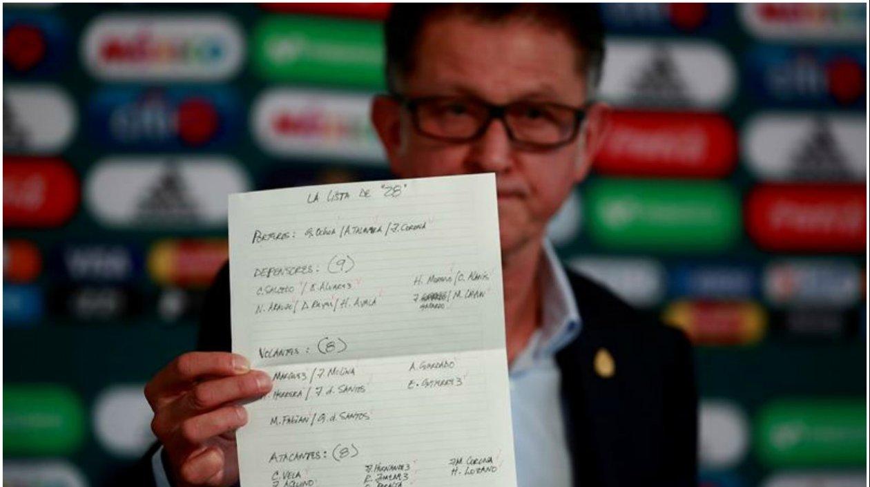 Juan Carlos Osorio, técnico de México.