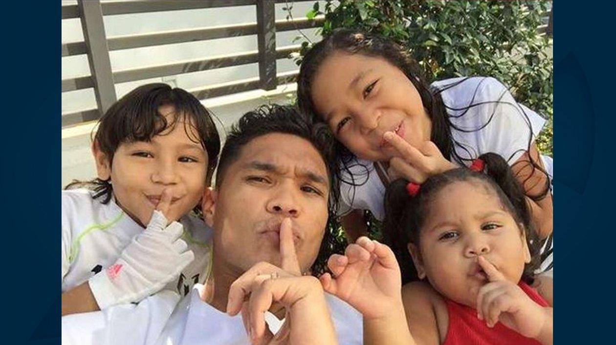 La fotografía publicada por Teo.