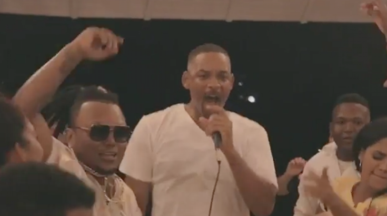 El actor Will Smith de visita en Cartagena.