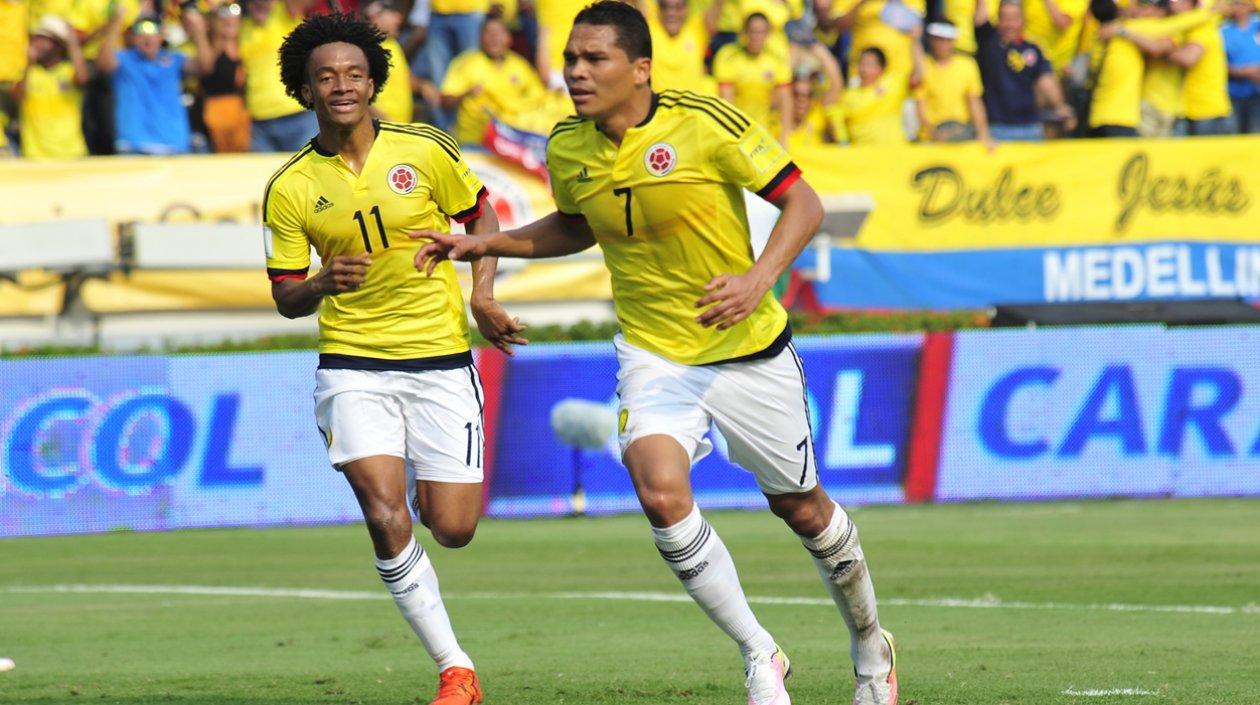 Carlos Bacca y Juan Guillermo Cuadrado serían dos de los fijos para el Mundial. 