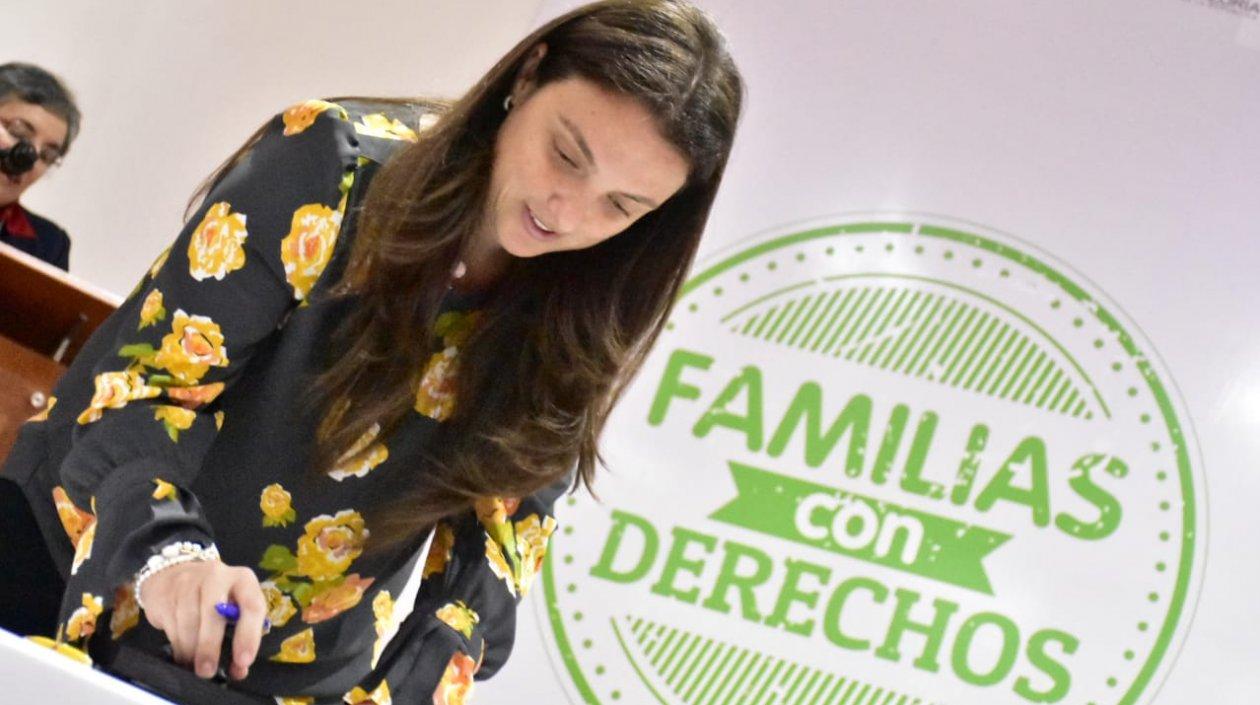 Karen Abudinen, directora del ICBF.