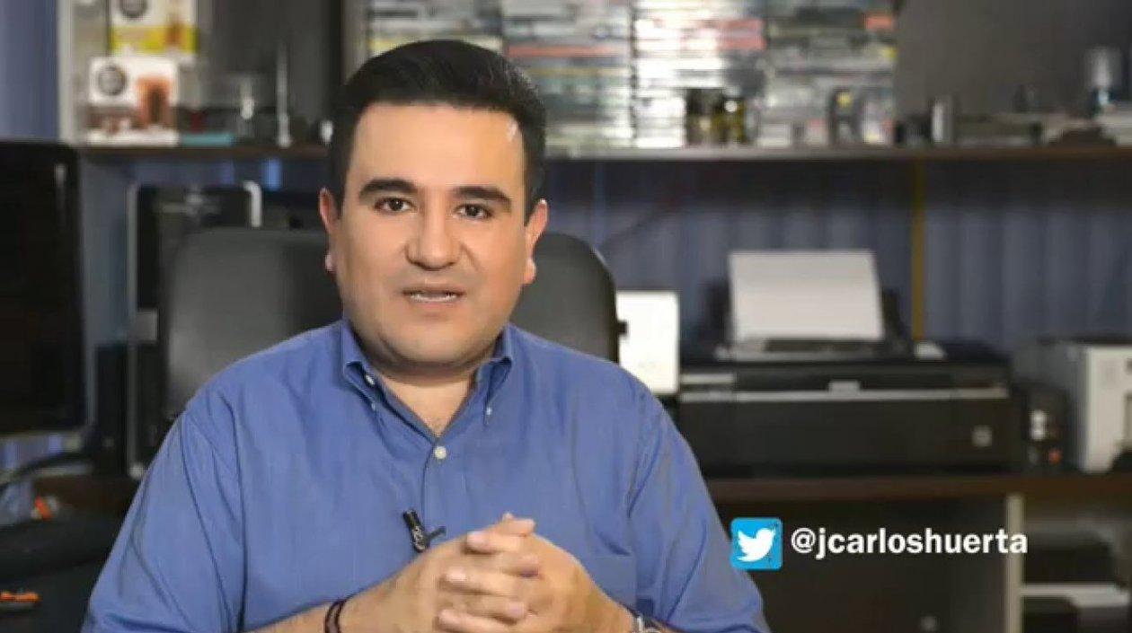 El periodista mexicano Juan Carlos Huerta.