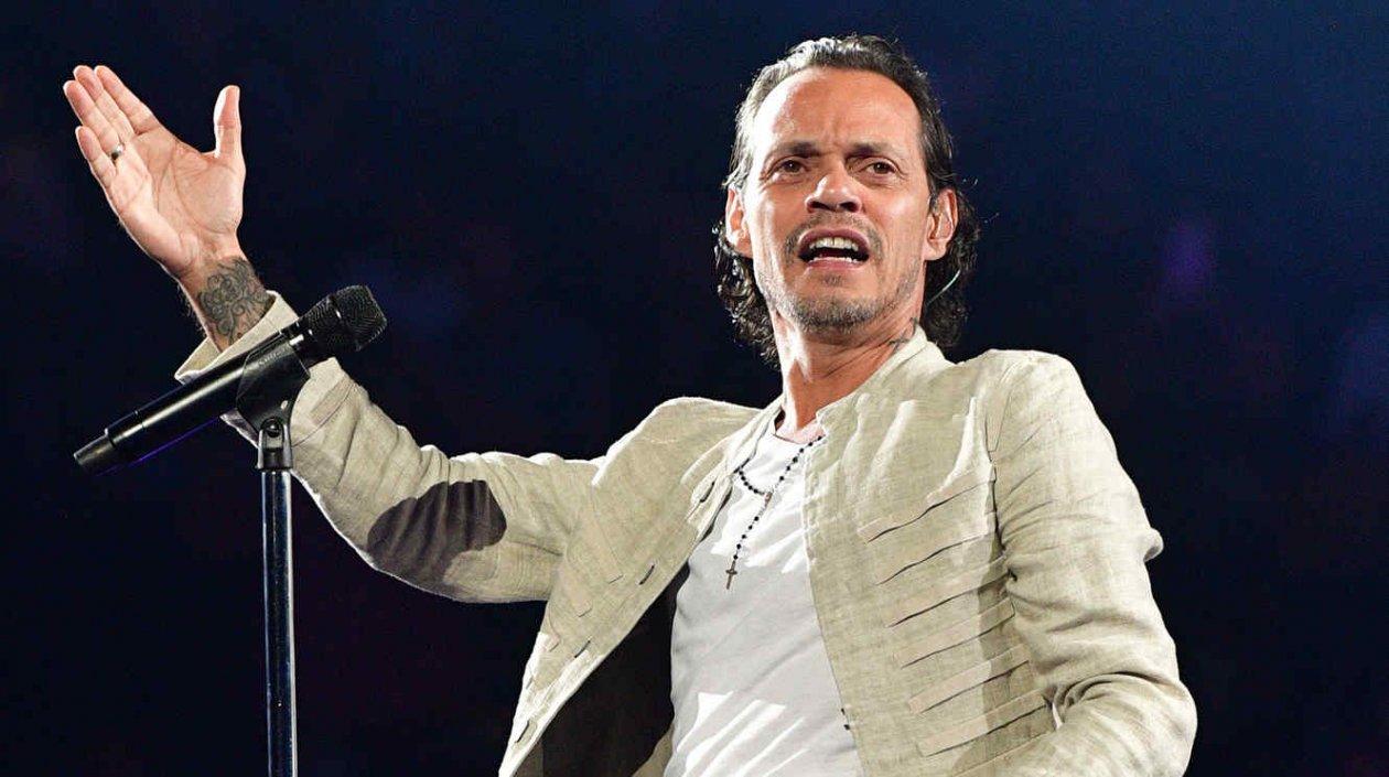 El cantante Marc Anthony.