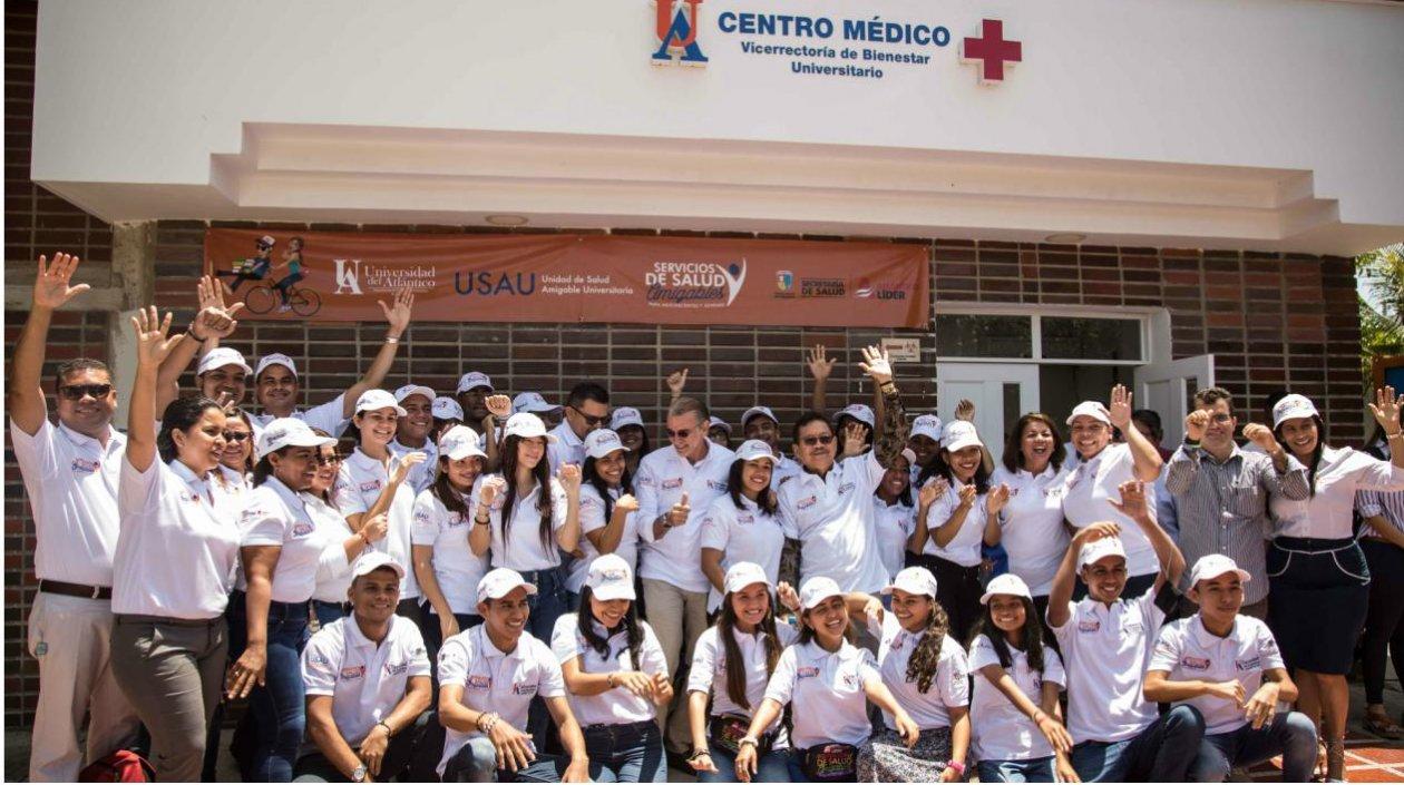 El equipo de la Unidad de Salud Amigable Universitaria (USAU).