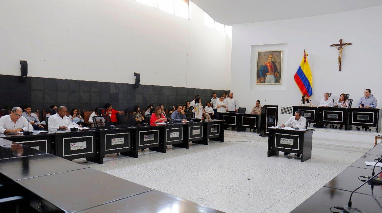 Instalación de las sesiones erxtras de la Asamblea del Atlántico.