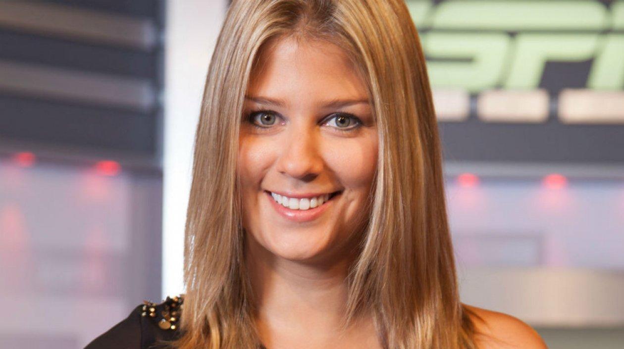 La periodista colombiana Andrea Guerrero. 