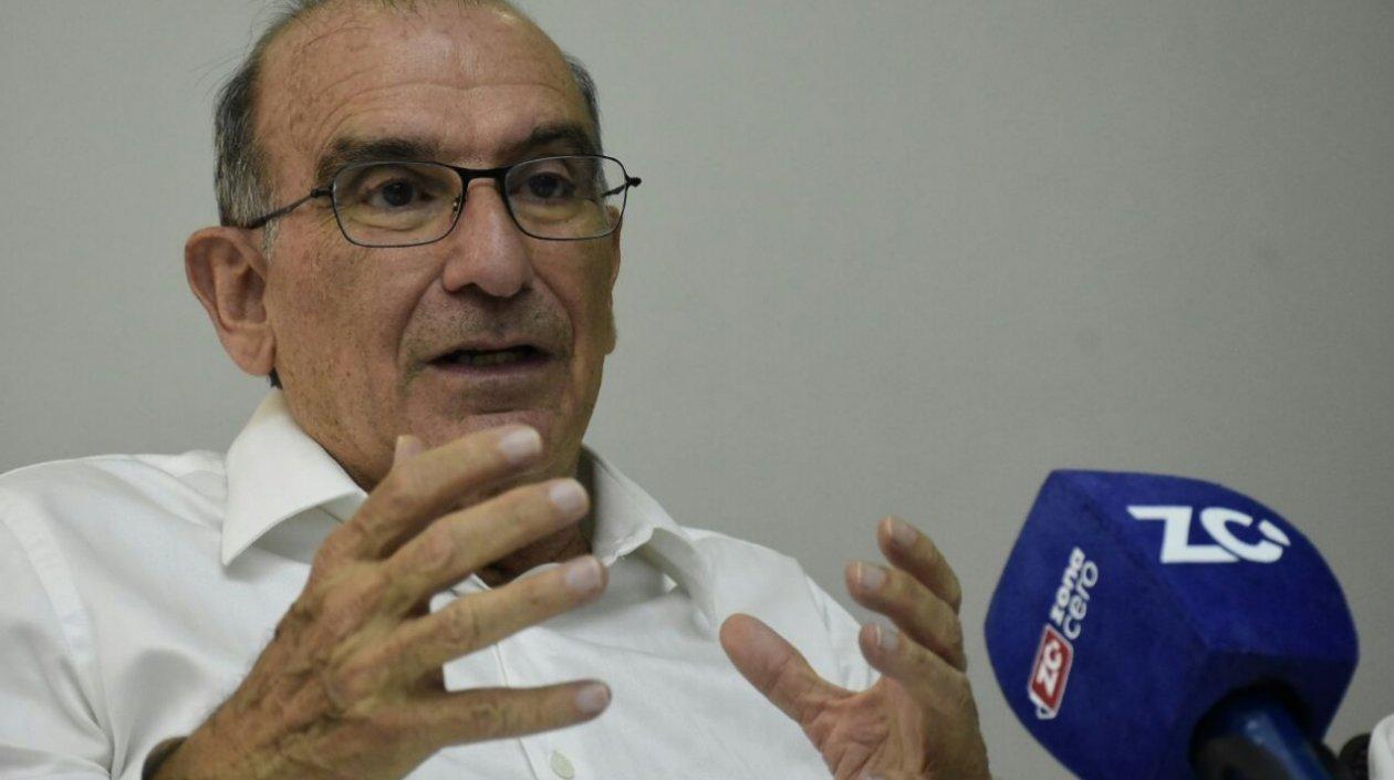 El candidato Humberto De La Calle.