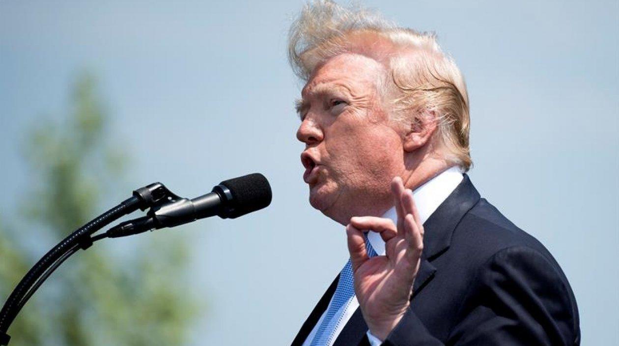 Donald Trump, presidente de Estados Unidos.