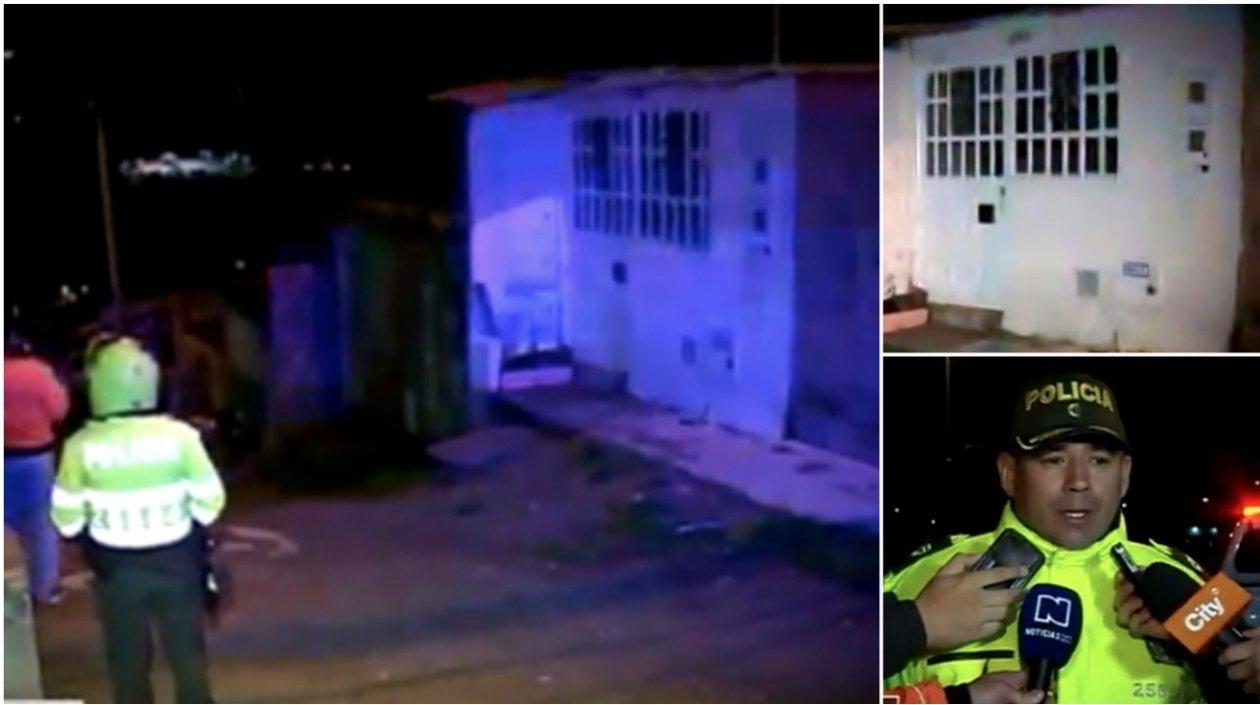 La Policía llegó a la residencia y encontró a herida a la mujer, que falleció cuando era llevada a un hospital.