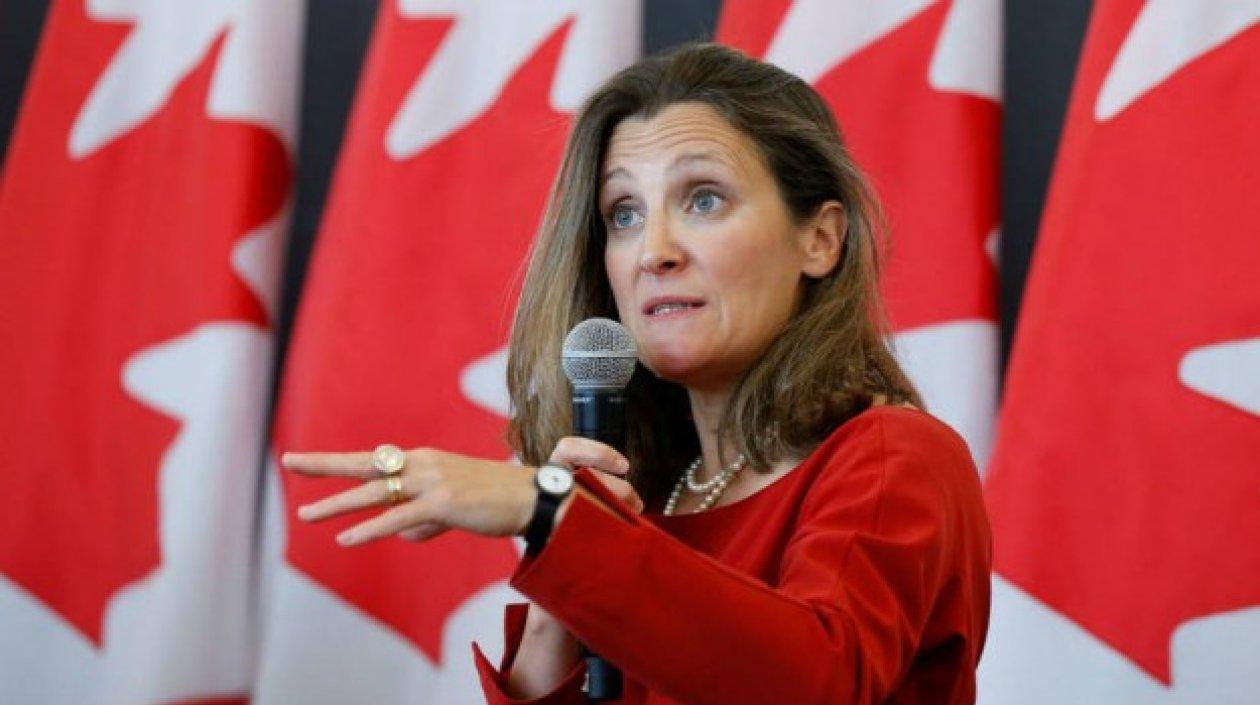 La portavoz del Ministerio de Asuntos Exteriores de Canadá, Krista Humick.