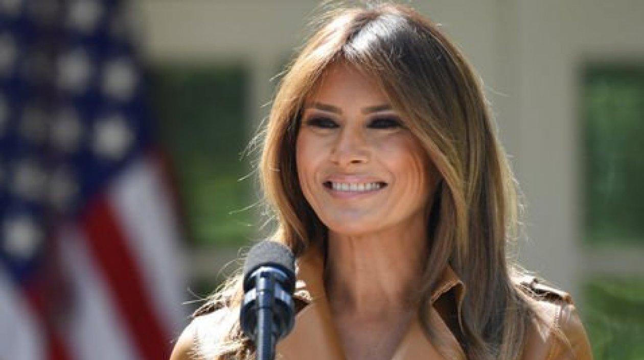 Melania Trump.