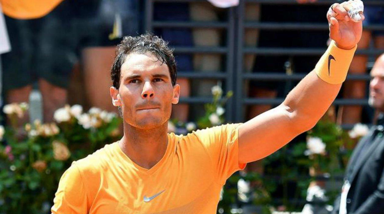 Rafael Nadal, tenista español. 