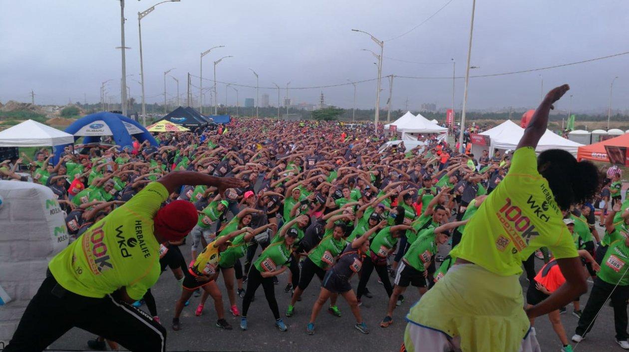 La carrera atlética Desafío Bodytech no pudo realizarse.
