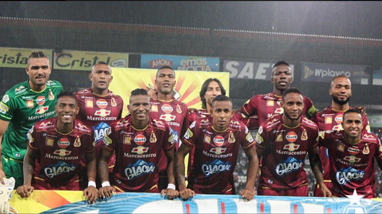Nómina del Deportes Tolima dirigida por Alberto Gamero.